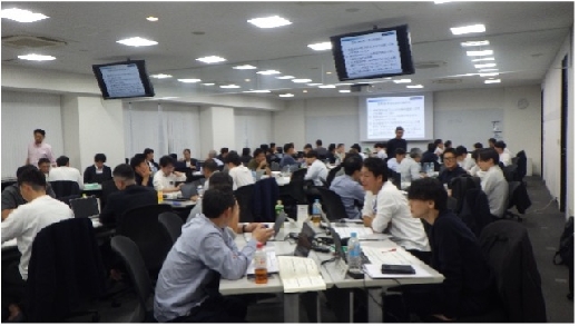 秋季合宿の様子